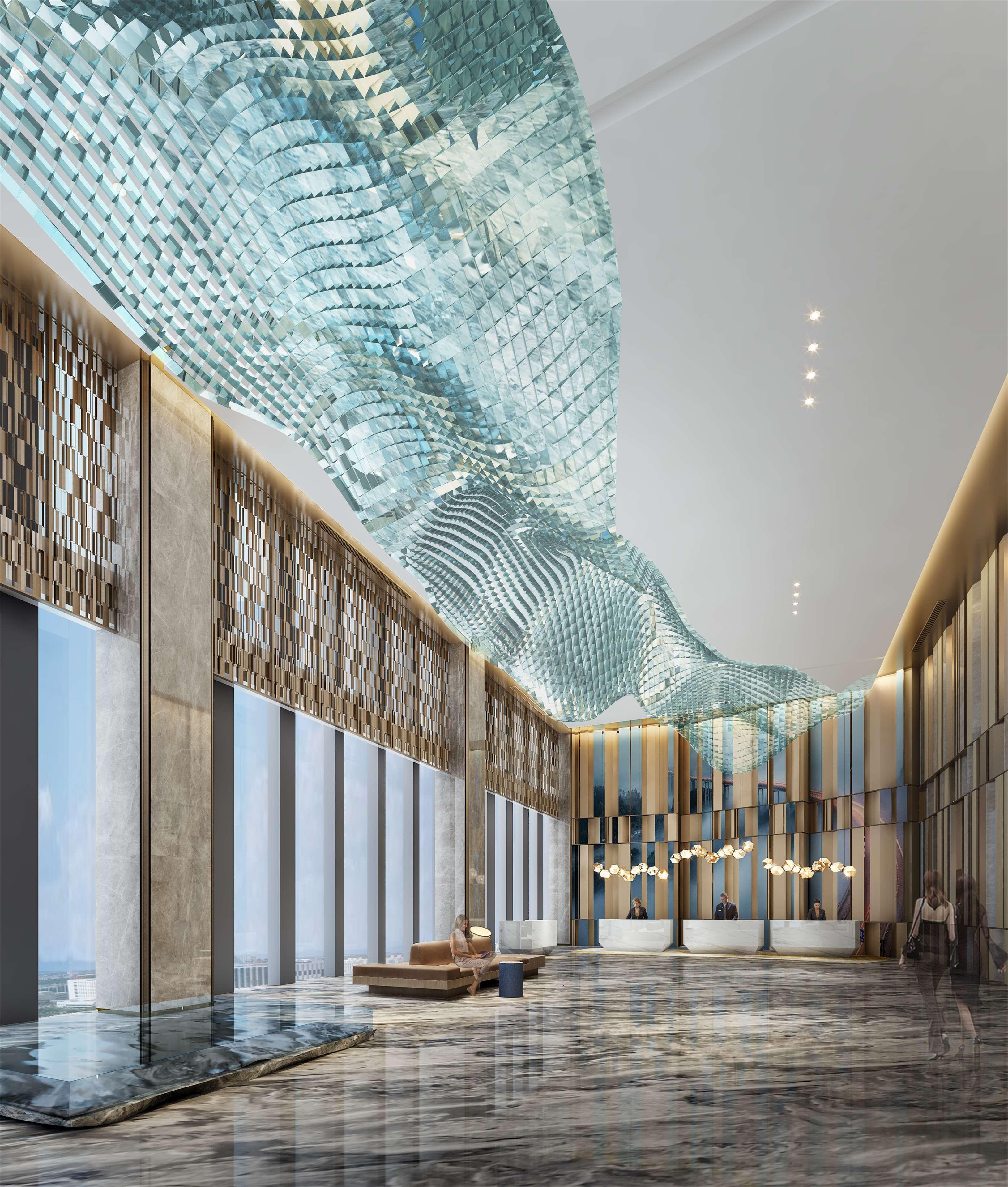 Hilton Chongqing Liangjiang New Area Hotel Exterior foto